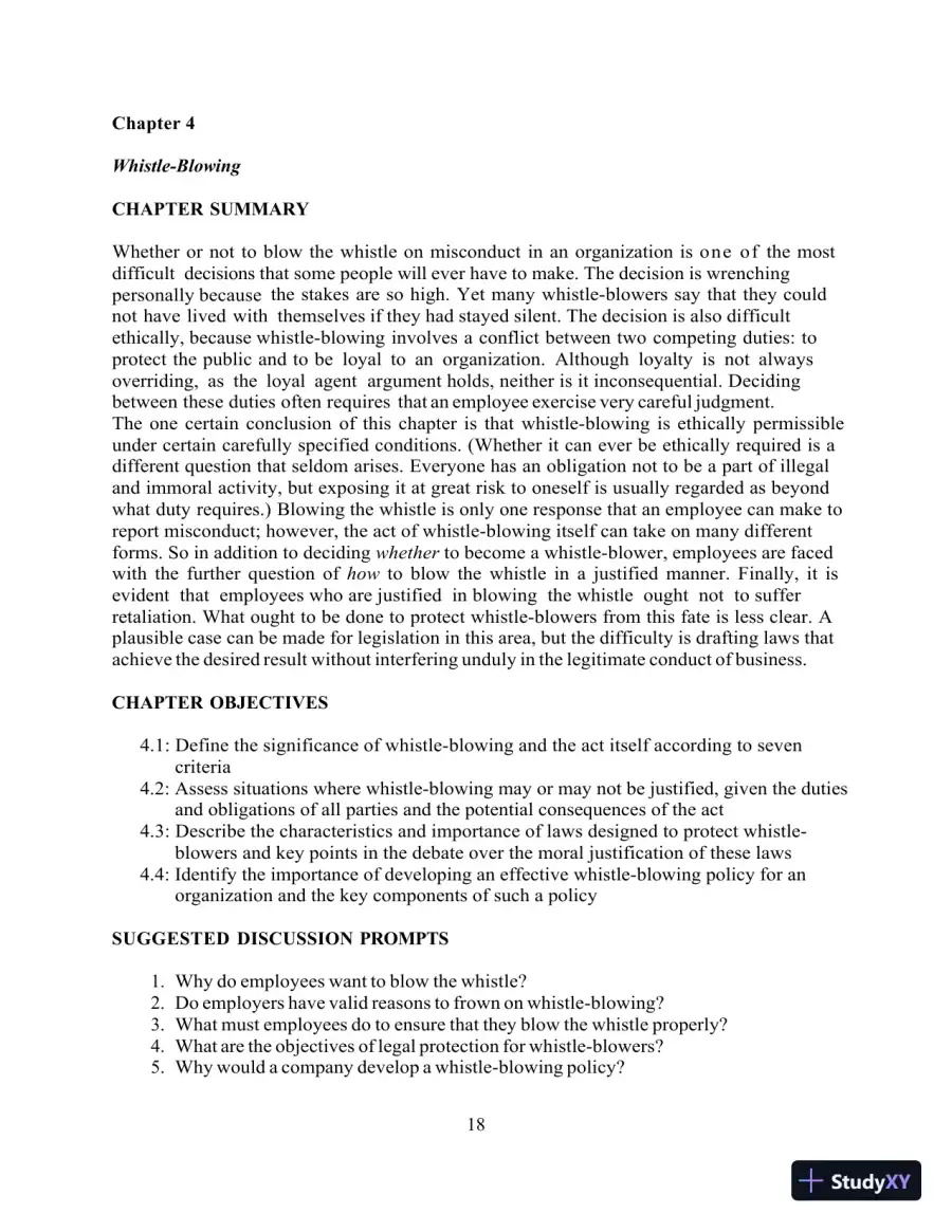 Test Bank for Ethics and the Conduct of Business, 8th Edition, page 19