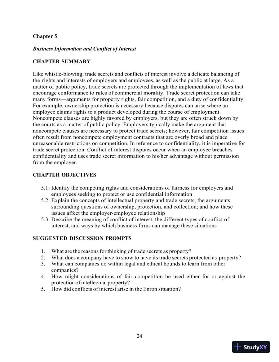 Test Bank for Ethics and the Conduct of Business, 8th Edition, page 25