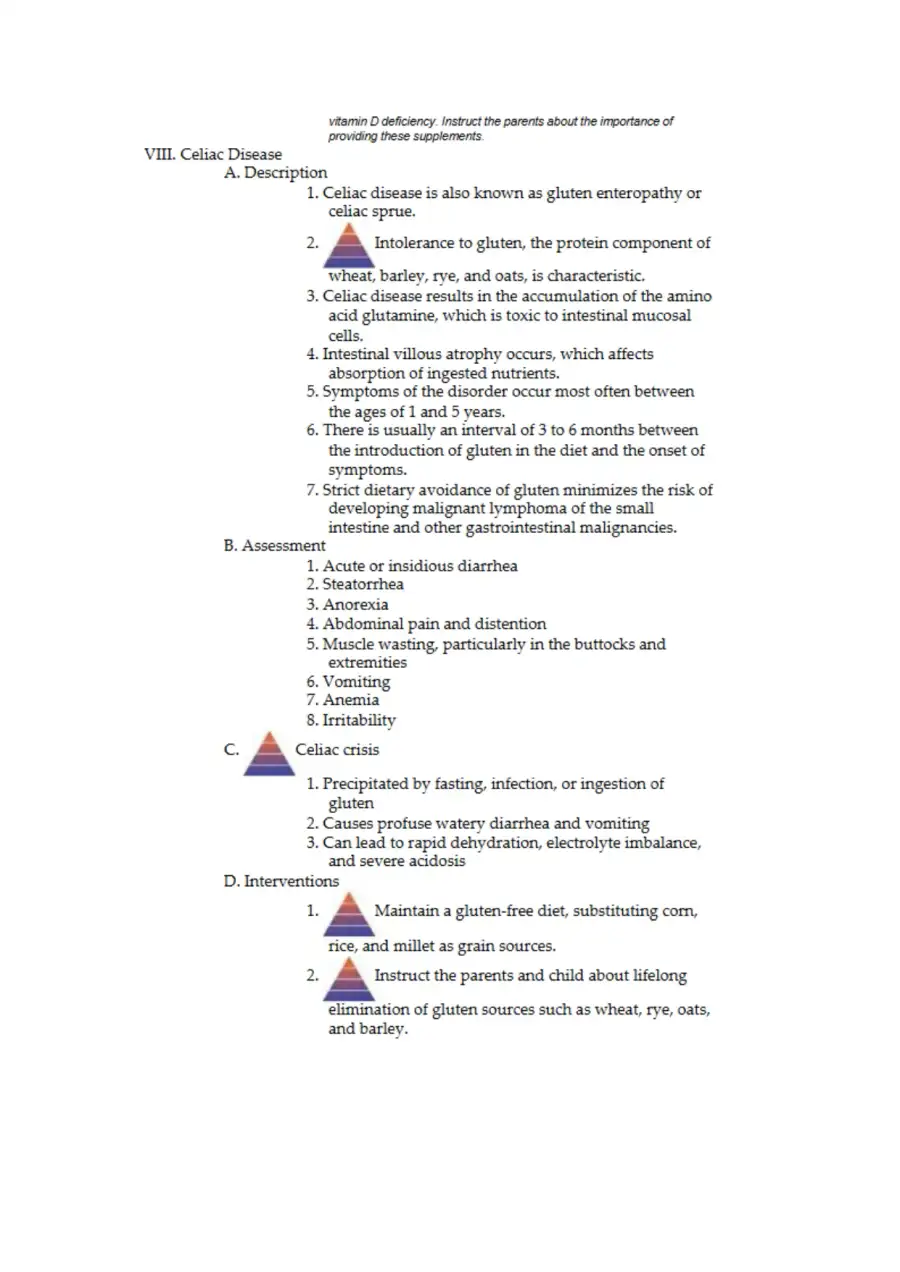 Saunders Gastrointestinal Problems Nclex, page 12