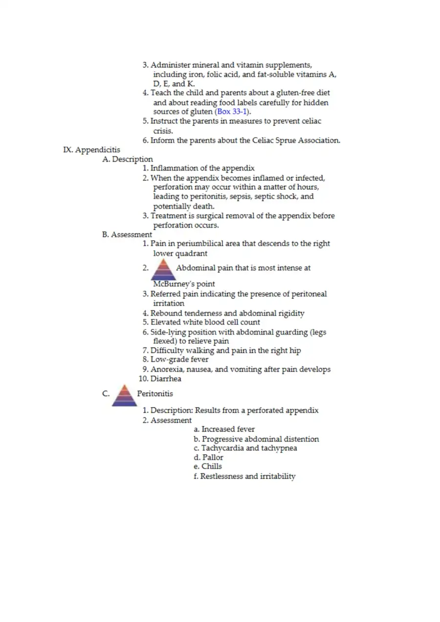 Saunders Gastrointestinal Problems Nclex, page 13