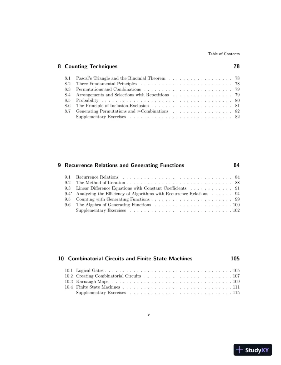 Solution Manual for Discrete Mathematics (Classic Version), 5th Edition, page 5