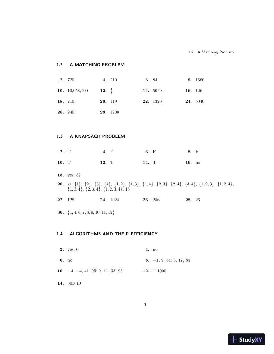 Solution Manual for Discrete Mathematics (Classic Version), 5th Edition, page 9