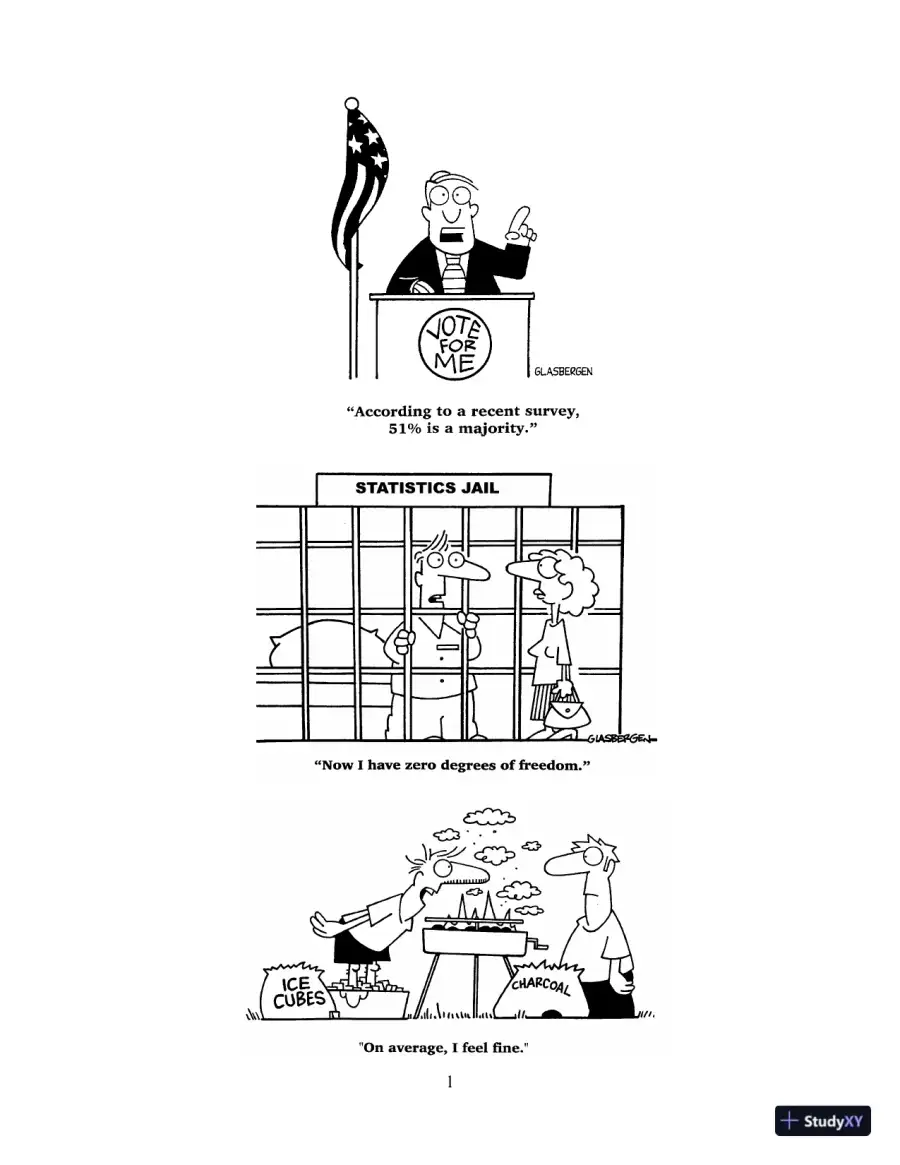 Test Bank For Success at Statistics: A Worktext with Humor, 6th Edition, page 3