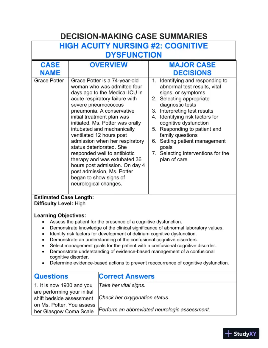 High-Acuity Nursing, 7th Edition Class Notes, page 7