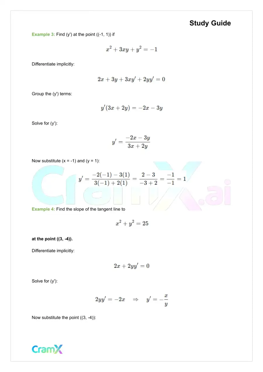 Calculus - The Derivative, page 6