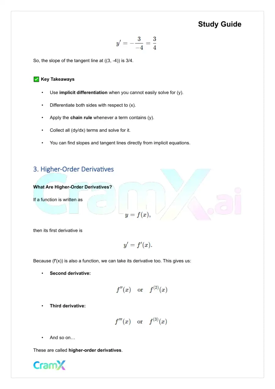 Calculus - The Derivative, page 7