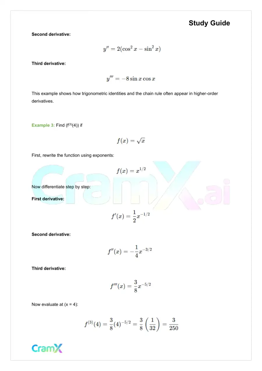 Calculus - The Derivative, page 9