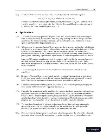 Solution Manual For Modern Labor Economics: Theory and Public Policy, 13th Edition - Page 8 preview image