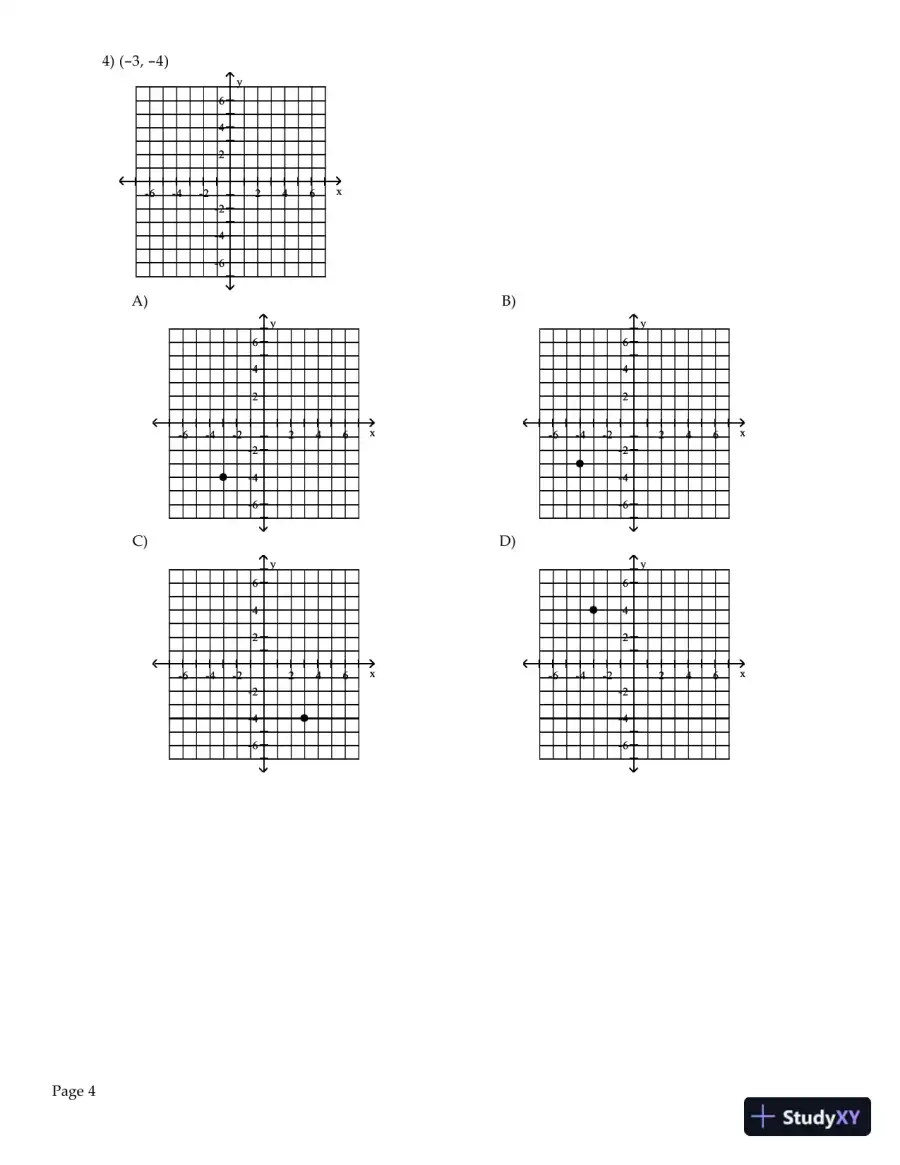 College Algebra: Concepts Through Functions, 4th Edition Test Bank, page 5