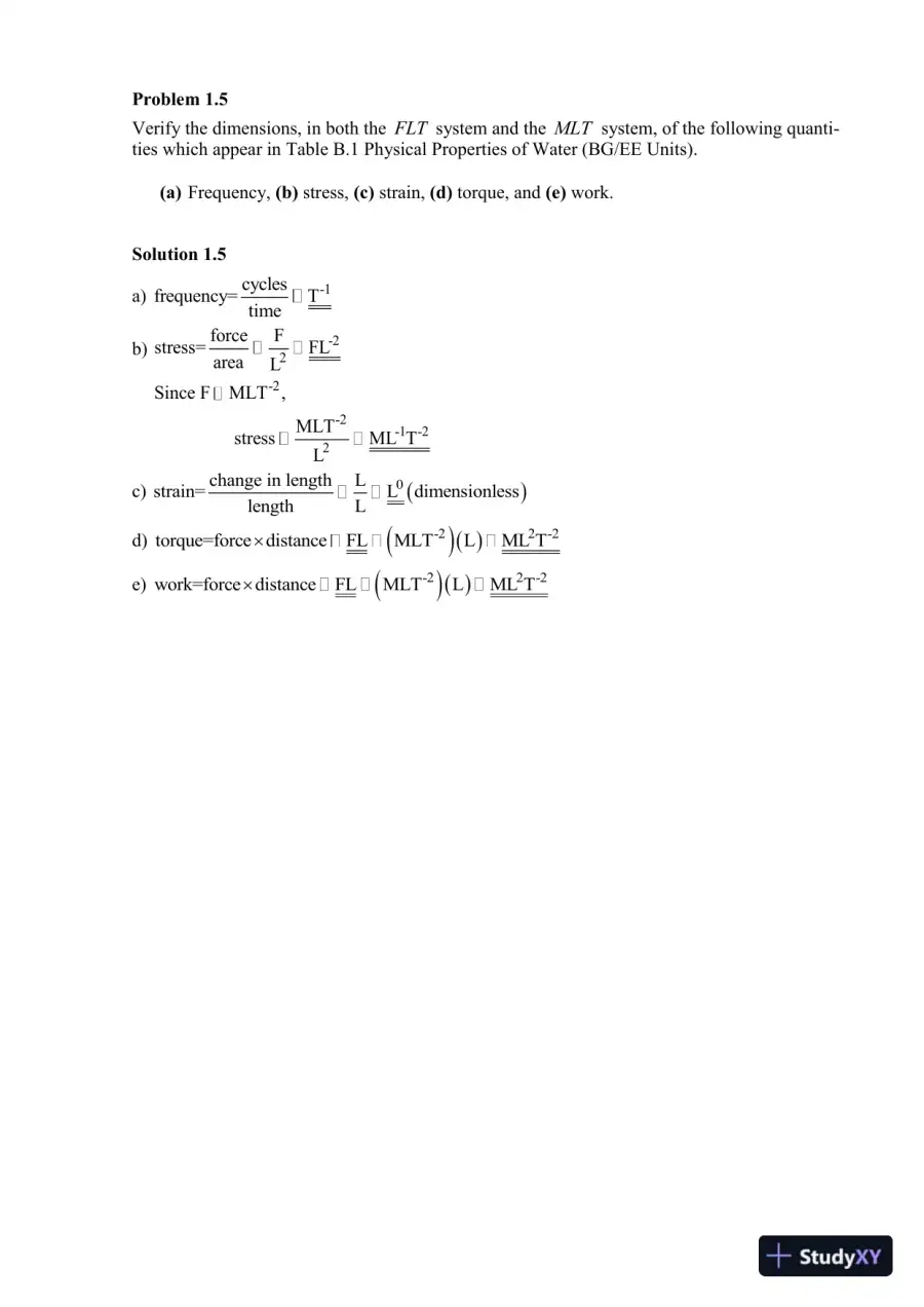 Solution Manual For Munson, Young and Okiishi's Fundamentals of Fluid Mechanics, 8th Edition, page 12