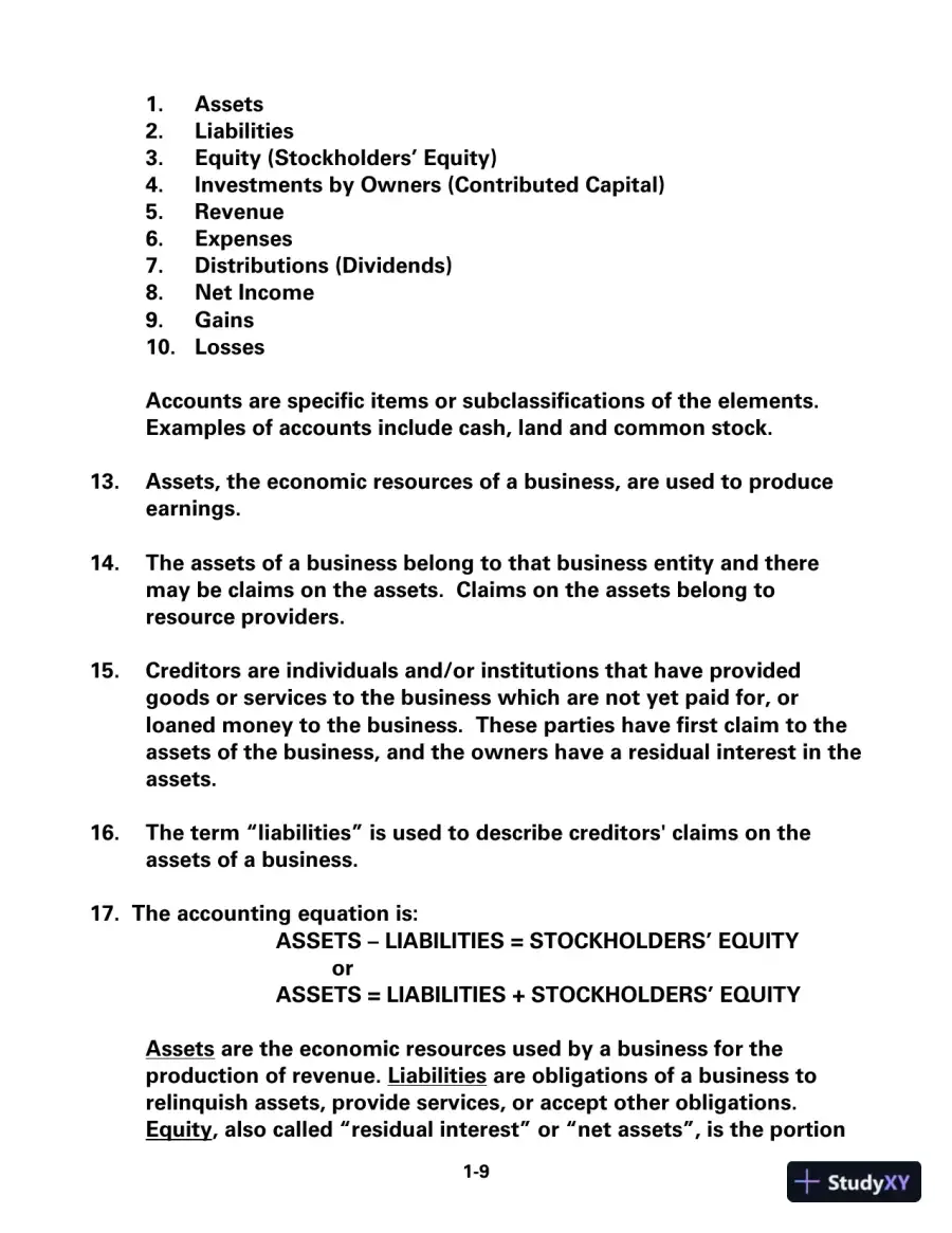 Survey of Accounting 4th Edition Solution Manual, page 4