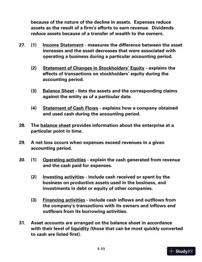 Survey of Accounting 4th Edition Solution Manual - Page 6 preview image
