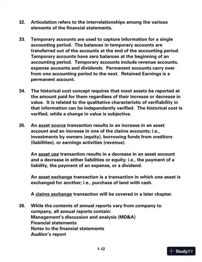 Survey of Accounting 4th Edition Solution Manual - Page 7 preview image