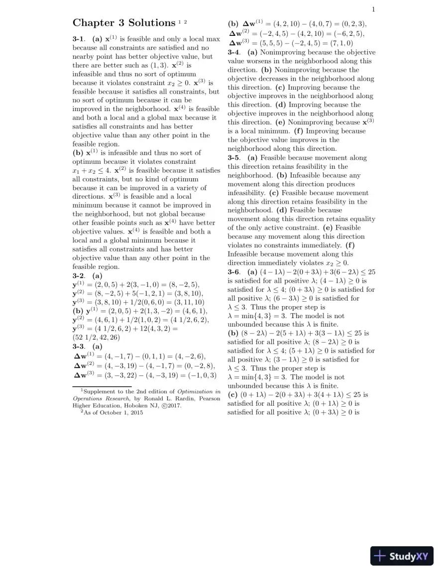 Solution Manual for Optimization in Operations Research, 2nd Edition, page 13