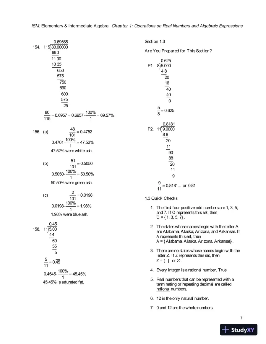 Solution Manual for Elementary and Intermediate Algebra, 4th Edition, page 10