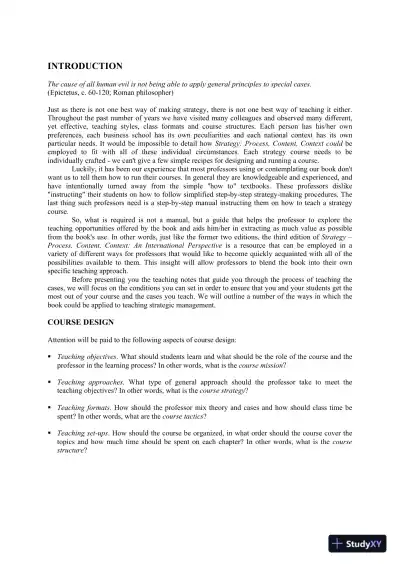 Strategy, 4th Edition Class Notes - Page 4 preview image