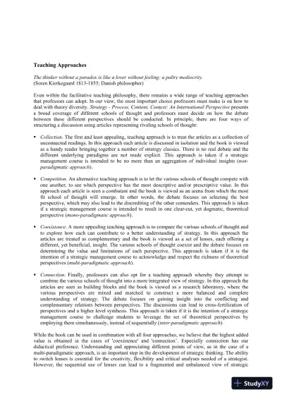 Strategy, 4th Edition Class Notes - Page 7 preview image