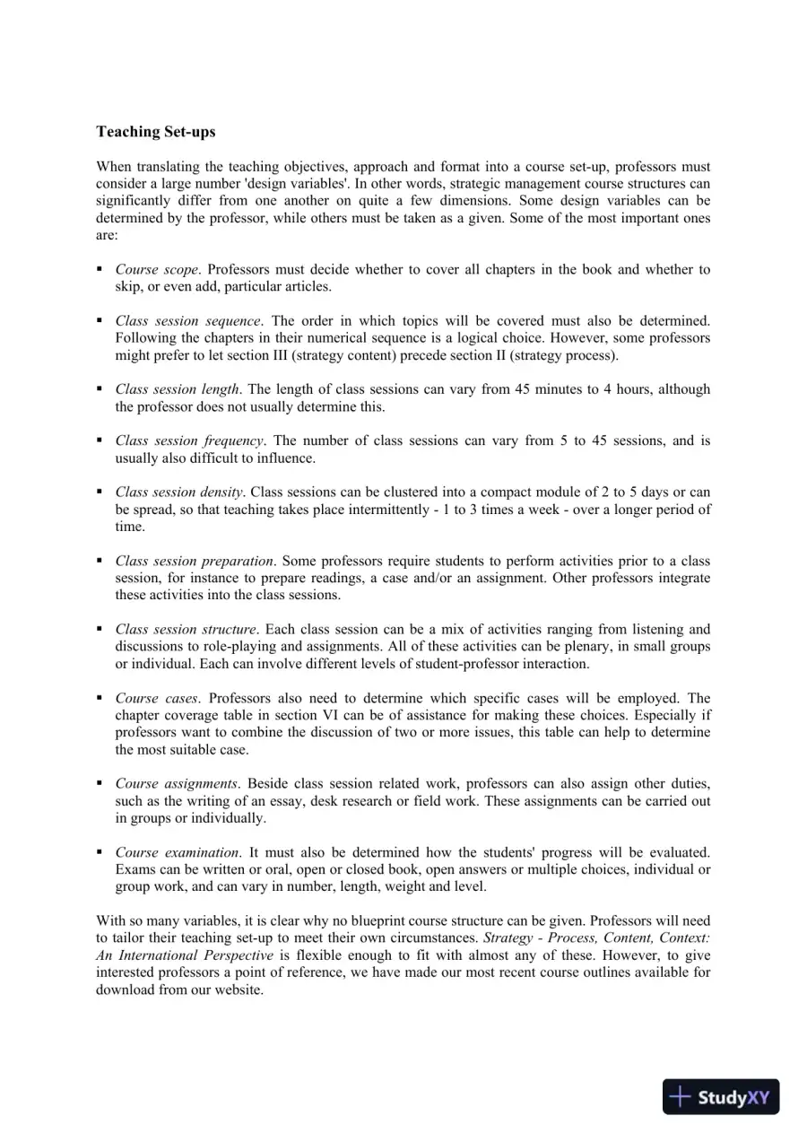Strategy, 4th Edition Class Notes, page 9