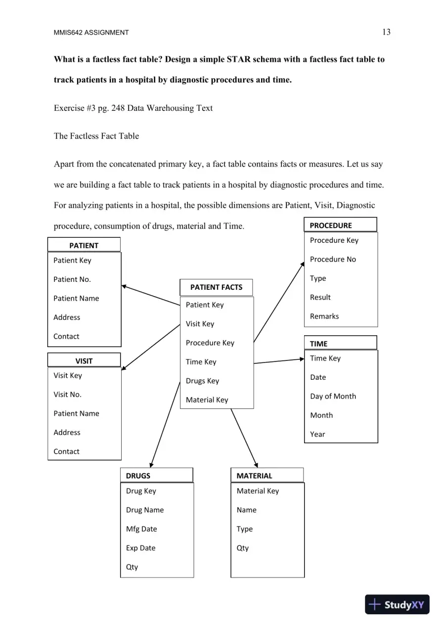MMIS642 Assignment: Data Warehouse and Sales Analysis Strategies for Enterprise Decision-Making, page 14