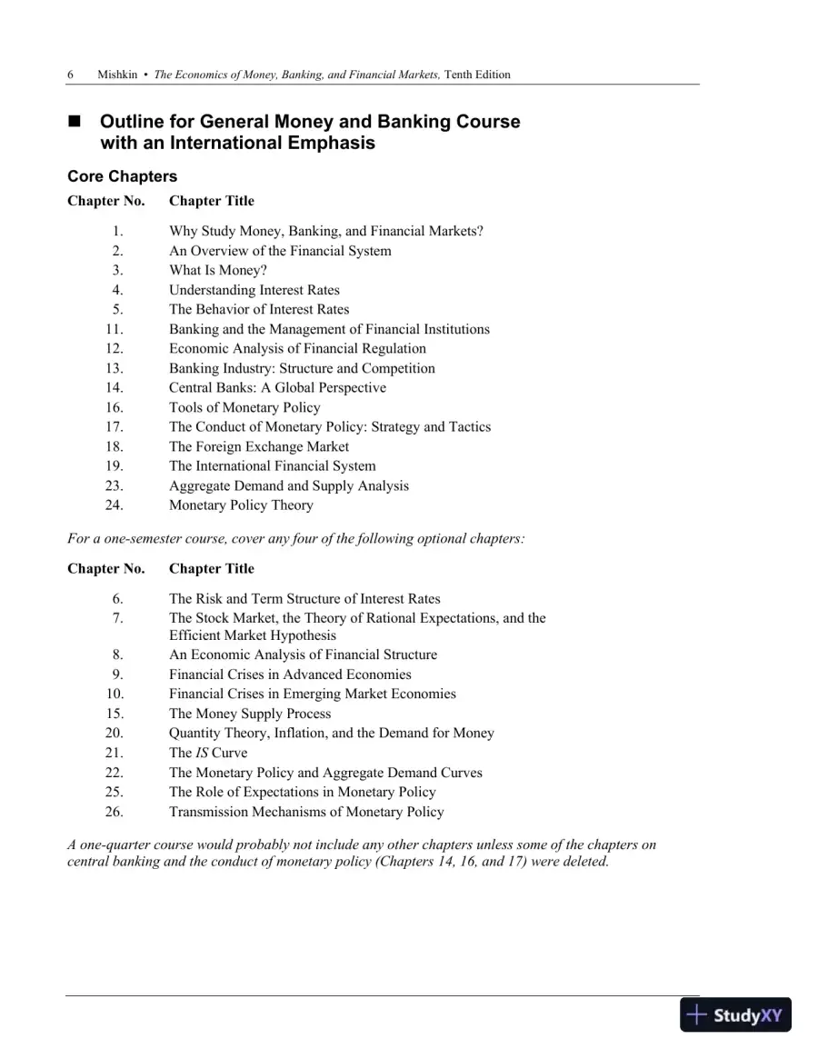 Solution Manual for Economics of Money, Banking and Financial Markets Global Edition, 10th Edition, page 12