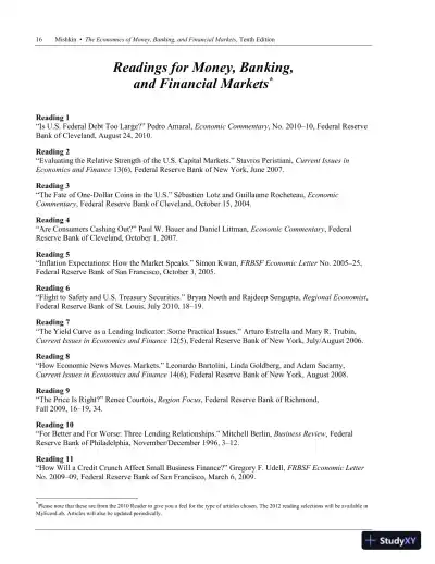 Solution Manual for Economics of Money, Banking and Financial Markets Global Edition, 10th Edition - Page 22 preview image