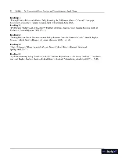 Solution Manual for Economics of Money, Banking and Financial Markets Global Edition, 10th Edition - Page 26 preview image