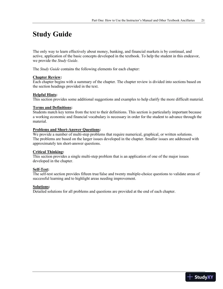 Solution Manual for Economics of Money, Banking and Financial Markets Global Edition, 10th Edition, page 27