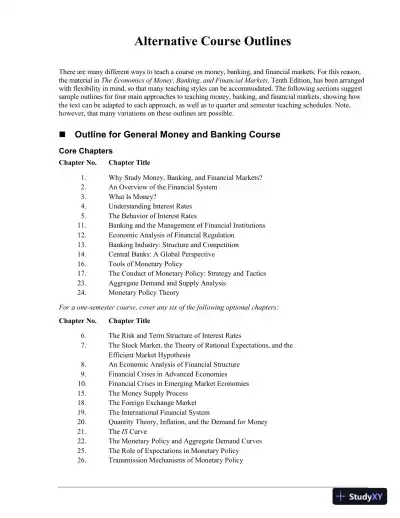 Solution Manual for Economics of Money, Banking and Financial Markets Global Edition, 10th Edition - Page 9 preview image
