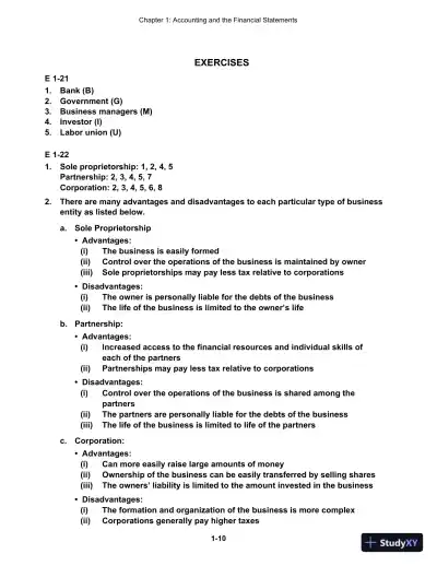 Cornerstones Of Financial Accounting, First Canadian Edition Solution Manual - Page 11 preview image