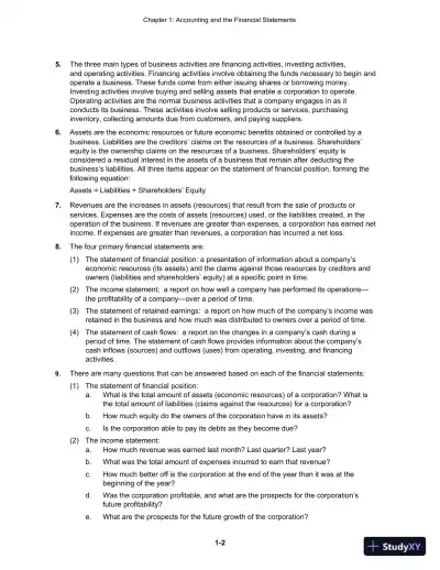 Cornerstones Of Financial Accounting, First Canadian Edition Solution Manual - Page 3 preview image