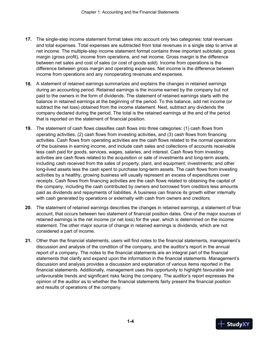 Cornerstones Of Financial Accounting, First Canadian Edition Solution Manual, page 5