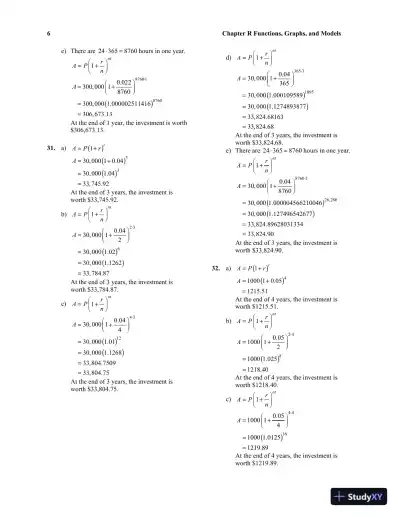 Solution Manual for Calculus and Its Applications, 11th Edition - Page 10 preview image
