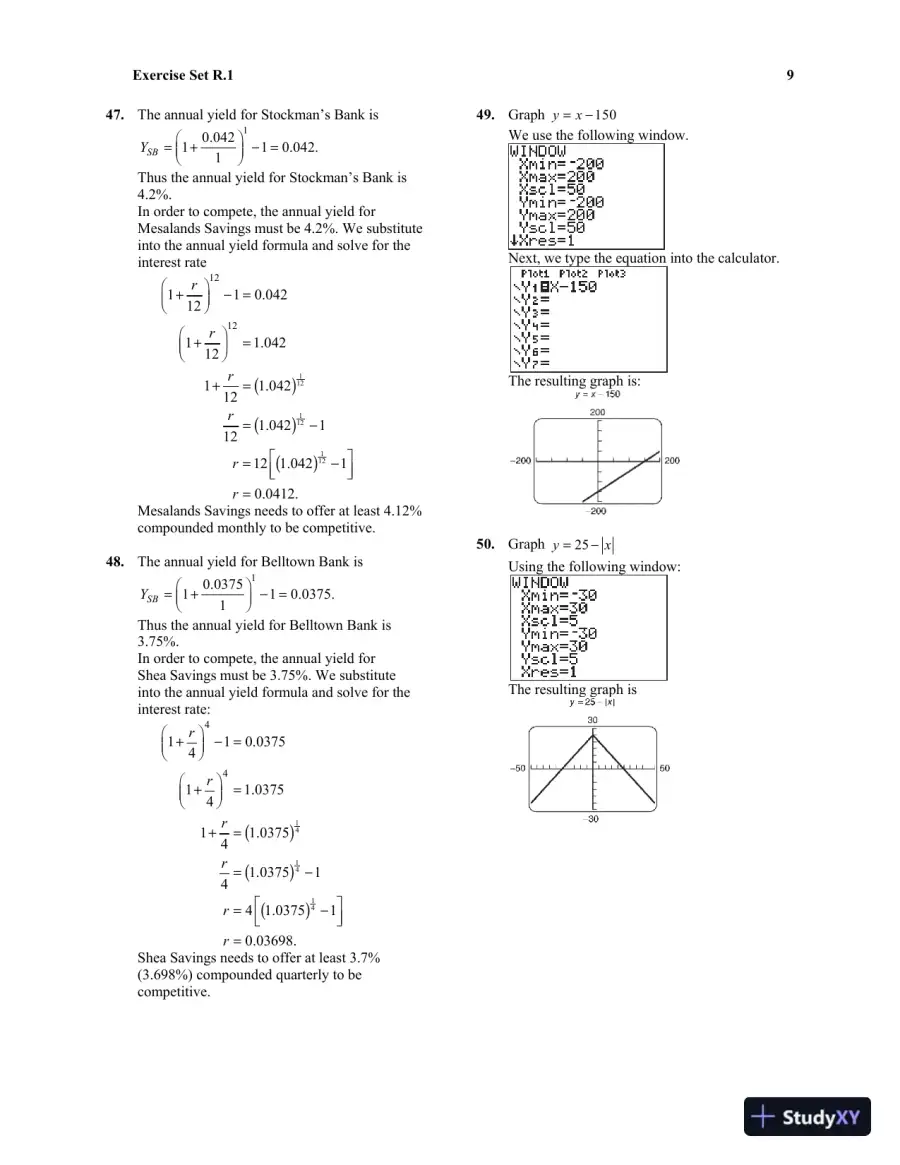Solution Manual for Calculus and Its Applications, 11th Edition, page 13