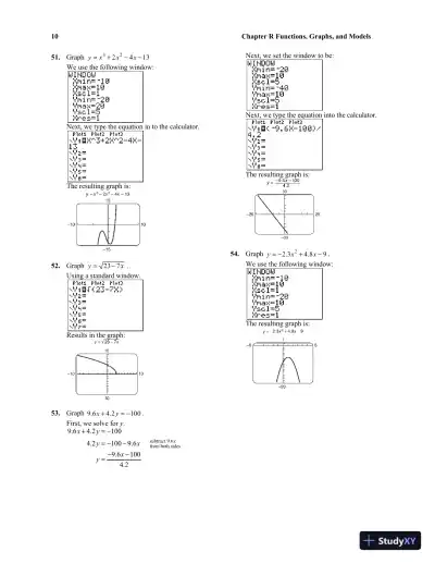 Solution Manual for Calculus and Its Applications, 11th Edition - Page 14 preview image