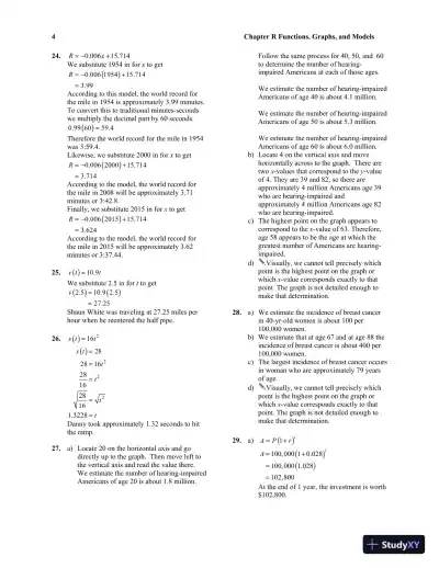 Solution Manual for Calculus and Its Applications, 11th Edition - Page 8 preview image