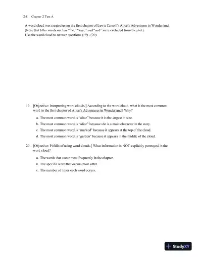 Solution Manual for Essential Statistics, 2nd Edition - Page 28 preview image