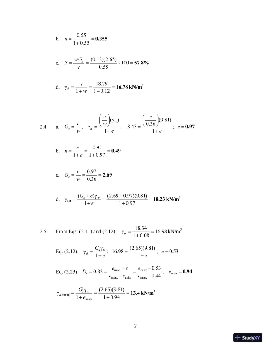 Principles Of Foundation Engineering, 8th Edition Test Bank, page 6