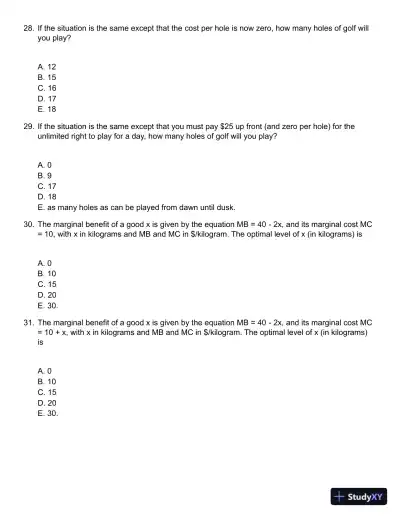 Microeconomics and Behaviour 5th Edition Test Bank - Page 8 preview image
