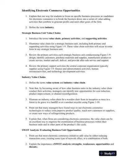 Electronic Commerce, 12th Edition Class Notes - Page 11 preview image