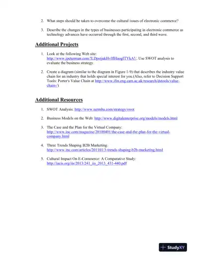 Electronic Commerce, 12th Edition Class Notes - Page 14 preview image
