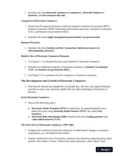 Electronic Commerce, 12th Edition Class Notes - Page 4 preview image