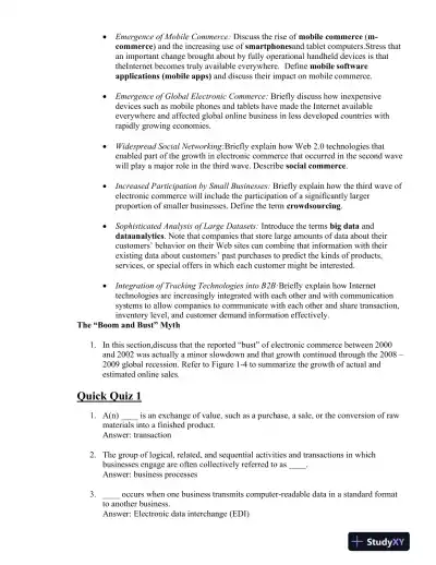 Electronic Commerce, 12th Edition Class Notes - Page 6 preview image