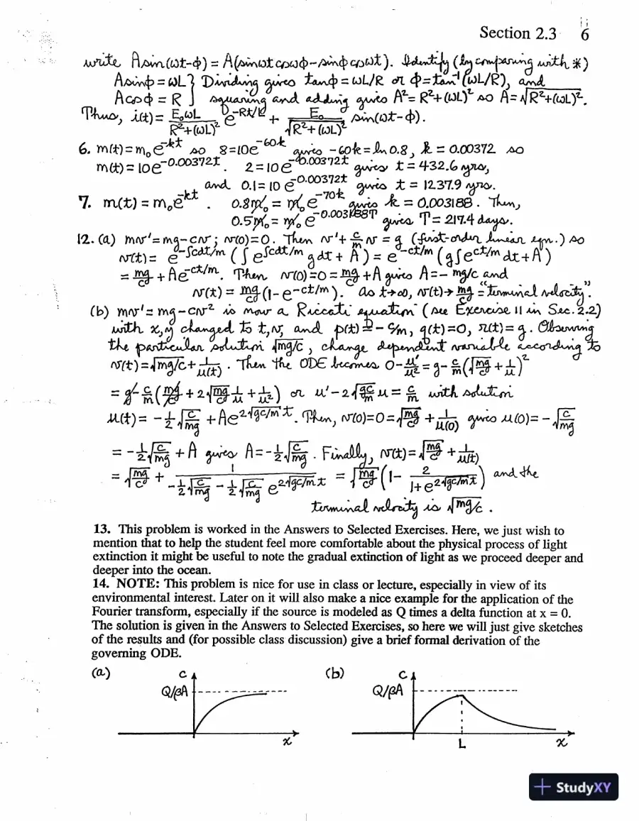 Solution Manual For Advanced Engineering Mathematics, 2nd Edition, page 7