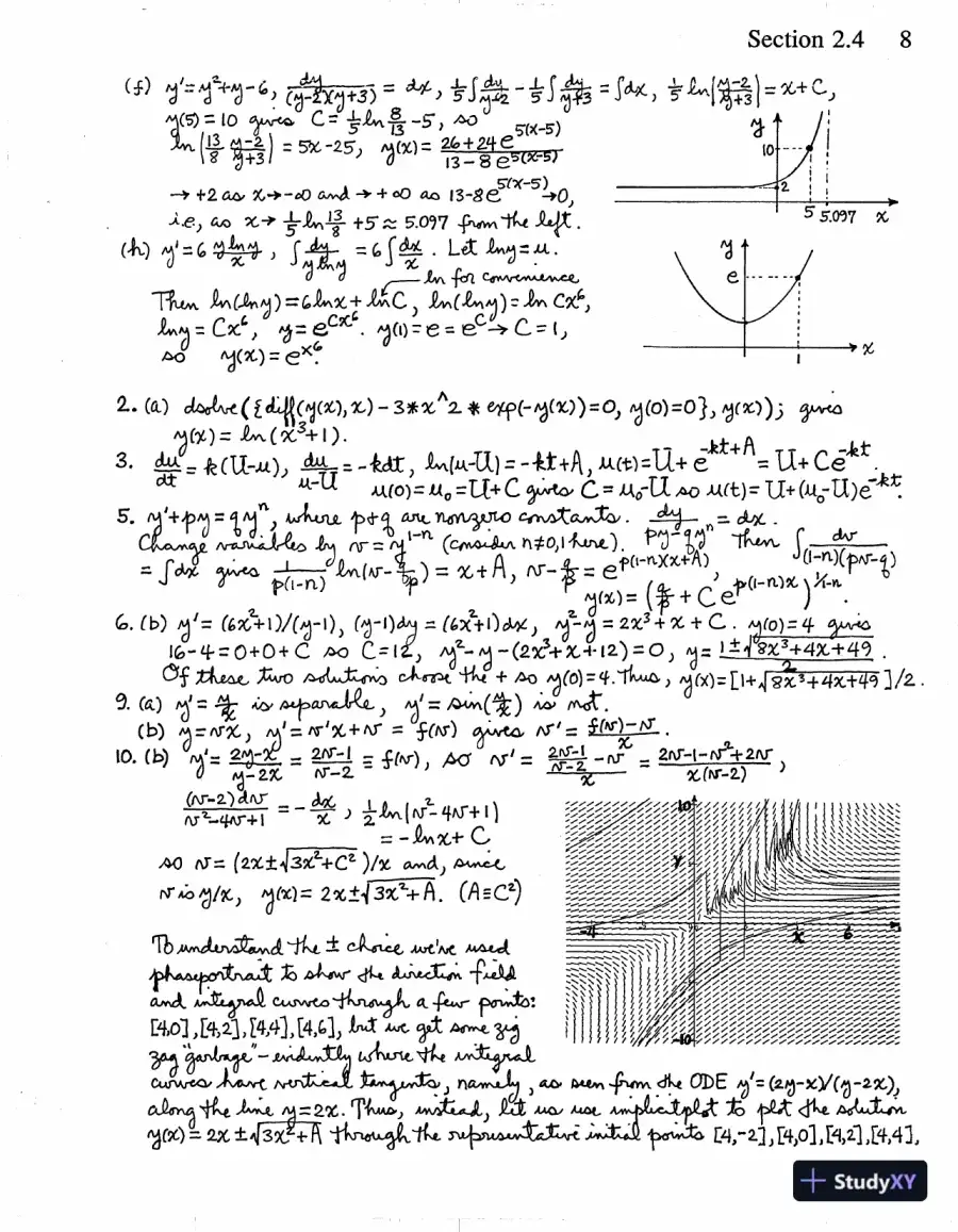 Solution Manual For Advanced Engineering Mathematics, 2nd Edition, page 9