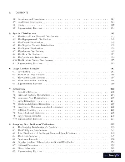 Solution Manual for Probability and Statistics, 4th Edition - Page 4 preview image