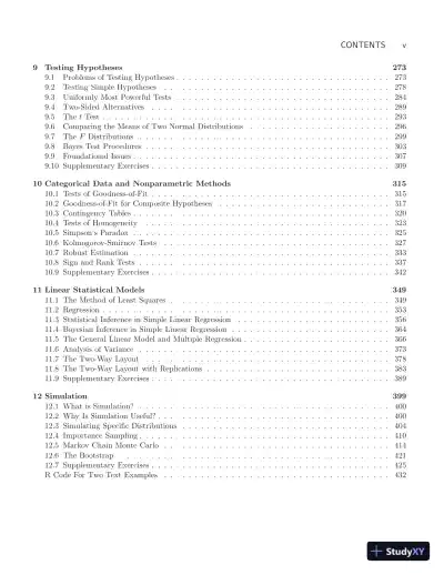 Solution Manual for Probability and Statistics, 4th Edition - Page 5 preview image