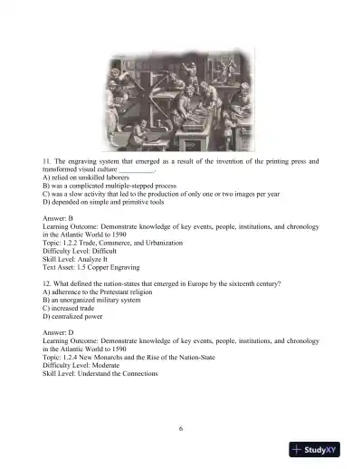 Test Bank for Visions of America: A History of the United States, Volume 1, 3rd Edition - Page 9 preview image