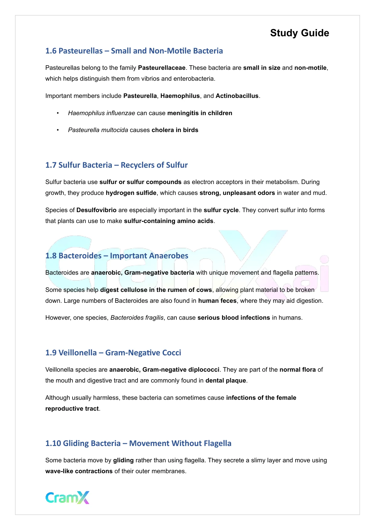 Microbiology - The Bacteria - Page 3 preview image