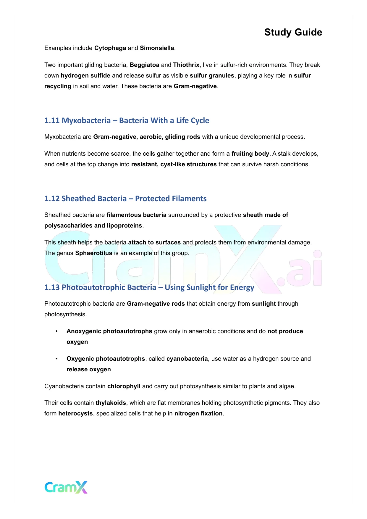 Microbiology - The Bacteria - Page 4 preview image