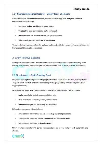 Microbiology - The Bacteria - Page 5 preview image